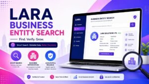 Lara Business Entity Search – online business entity lookup and registration information.