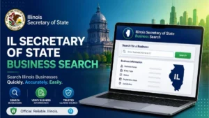 IL Secretary of State Business Search for Illinois business records