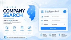 Illinois company search for finding and verifying business information.