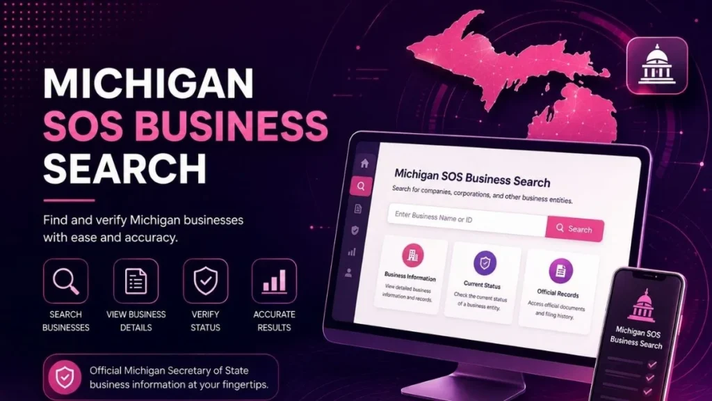 Michigan SOS Business Search: Find and Verify Michigan Business Records