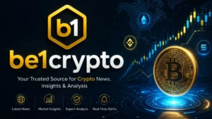 be1crypto cryptocurrency platform featuring Bitcoin, blockchain technology, digital market charts, and crypto insights.