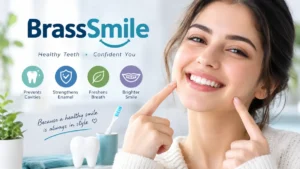 Brasssmile guide showing key information and verification steps to help users research and verify brasssmile online.