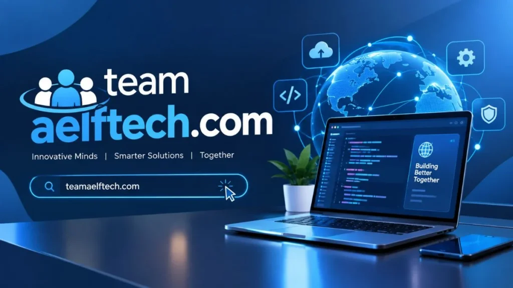 Team Aelftech.com showcasing the Aelftech team, technology, and professional collaboration.