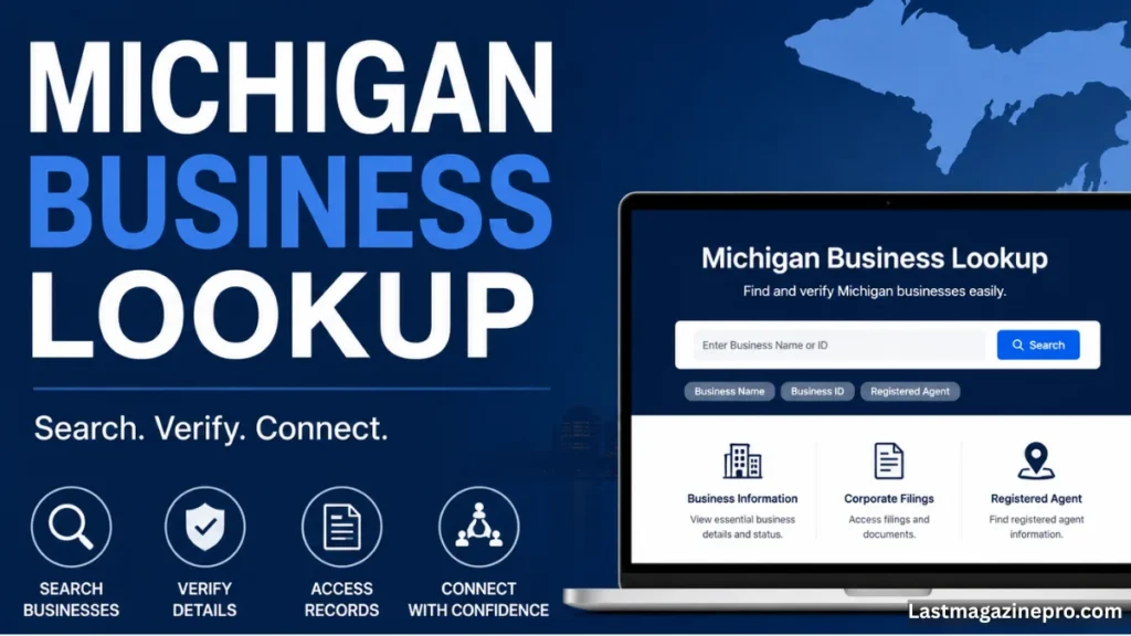 Michigan Business Lookup — search and verify Michigan business information online.