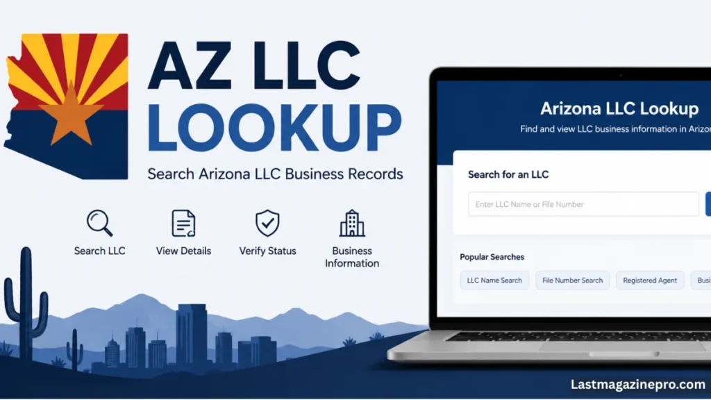 AZ LLC Lookup – Arizona LLC business records search and verification tool.