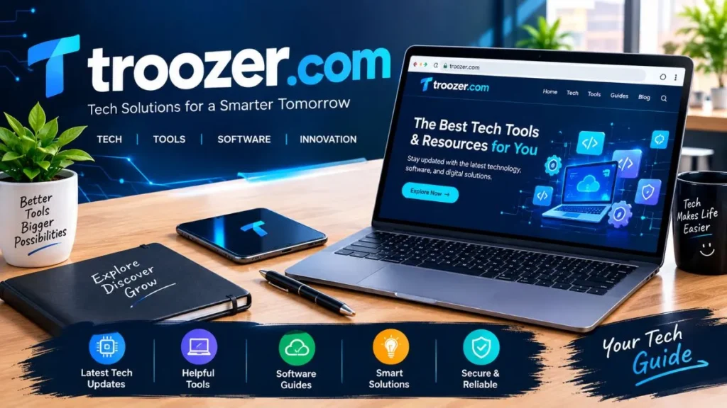 Troozer com website guide explaining its features, usability, and online safety considerations
