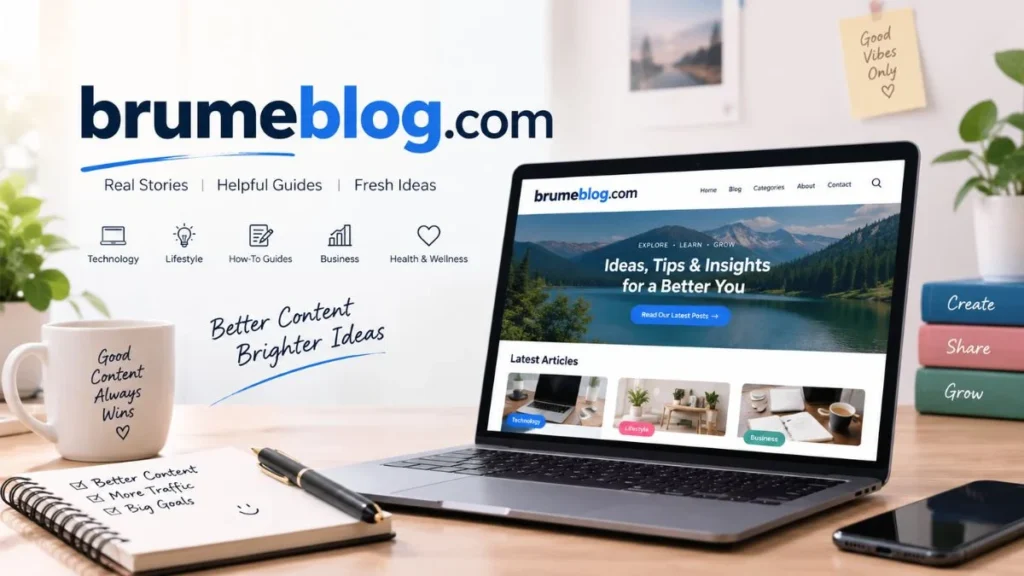 Brumeblog com website guide and online verification