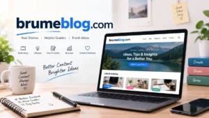 Brumeblog com website guide and online verification