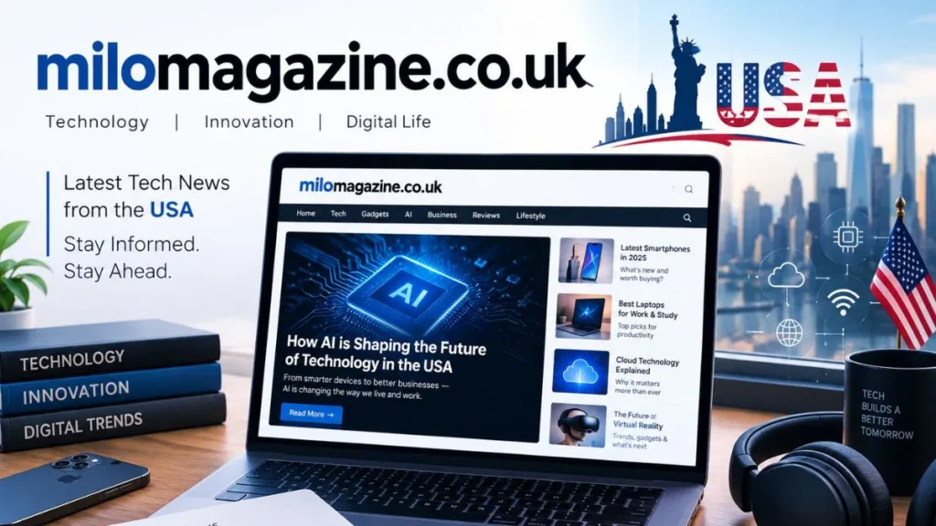 milomagazine.co.uk USA website guide covering online magazine content for American readers