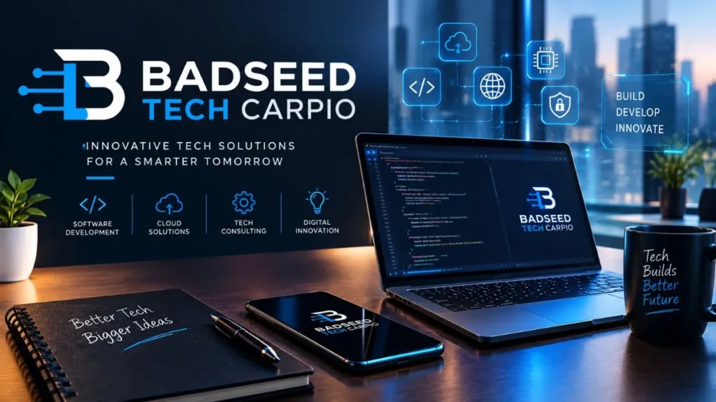 BadSeed Tech Carpio ergonomic wrist rest with gliding palm support for a gaming and computer workstation